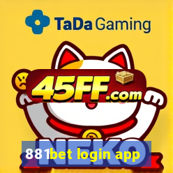 881bet login app